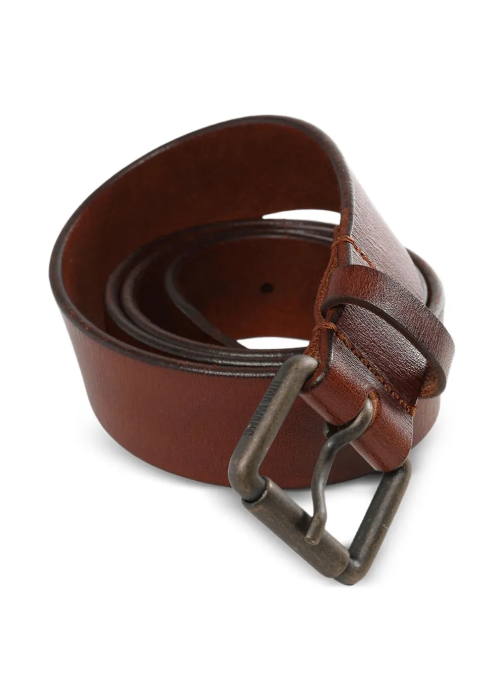 Uma Wang leather belt - Marrone