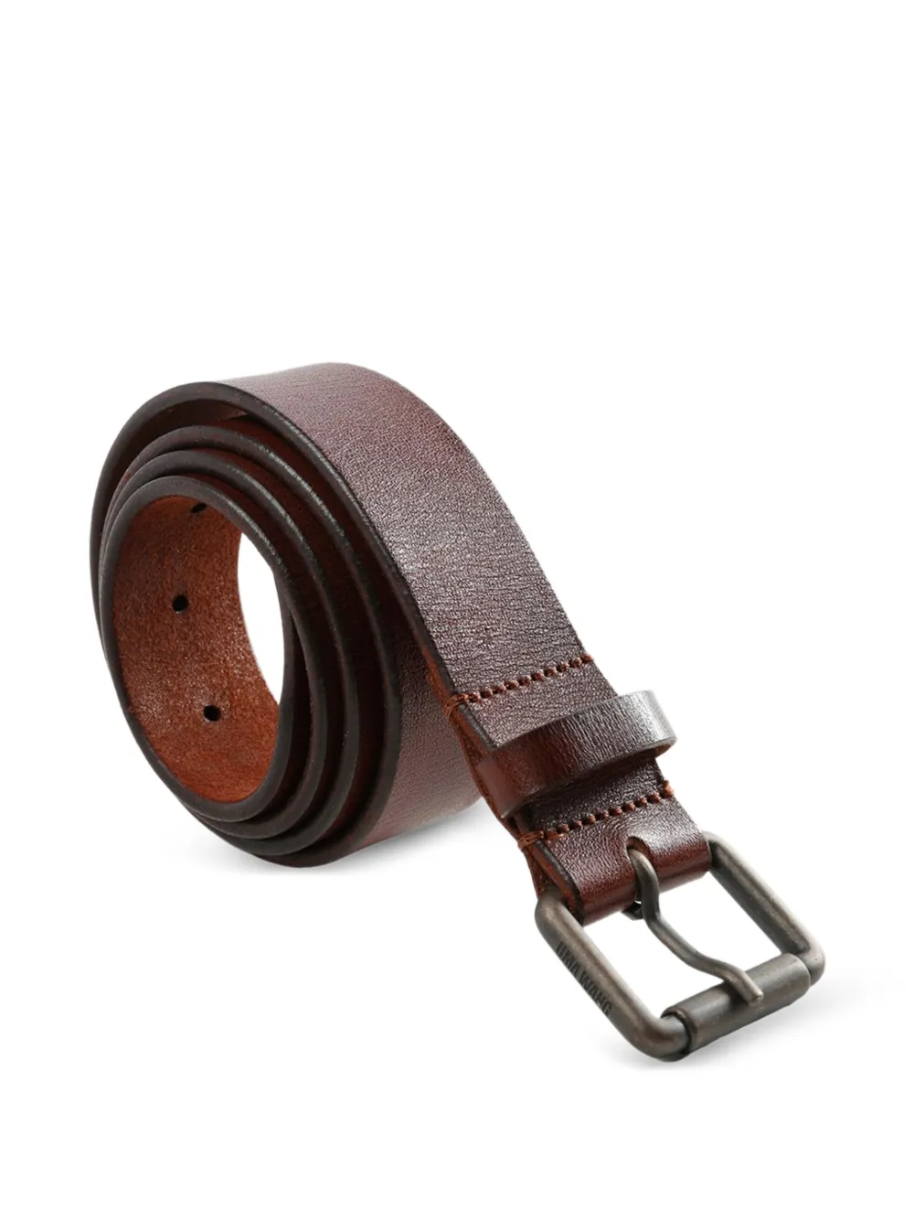  Uma Wang Leather Belt - Brown 