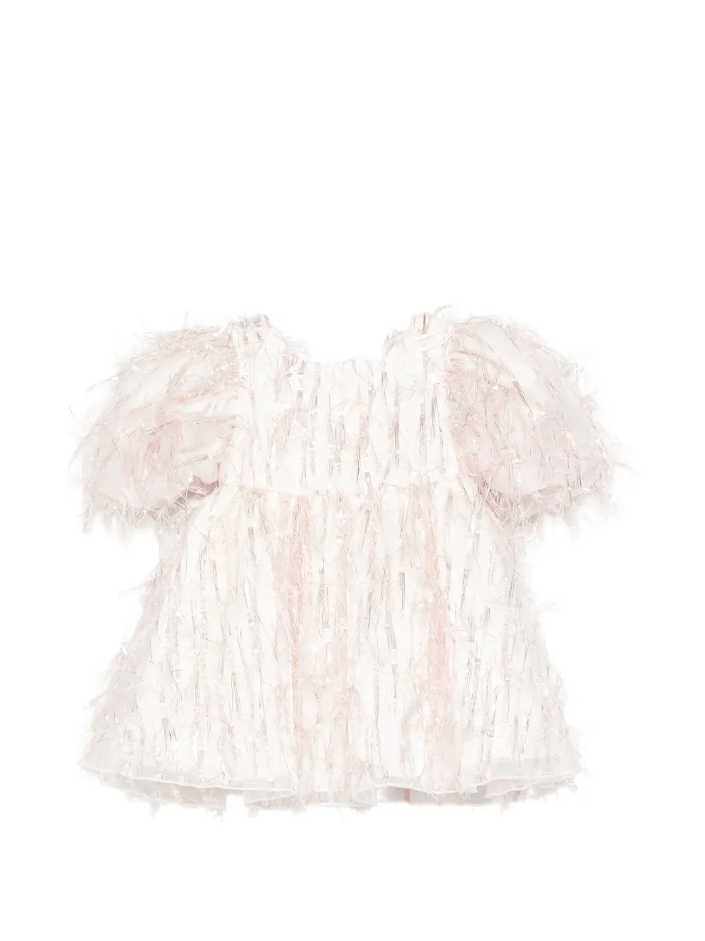 alapage puff-sleeve dress - Rosa