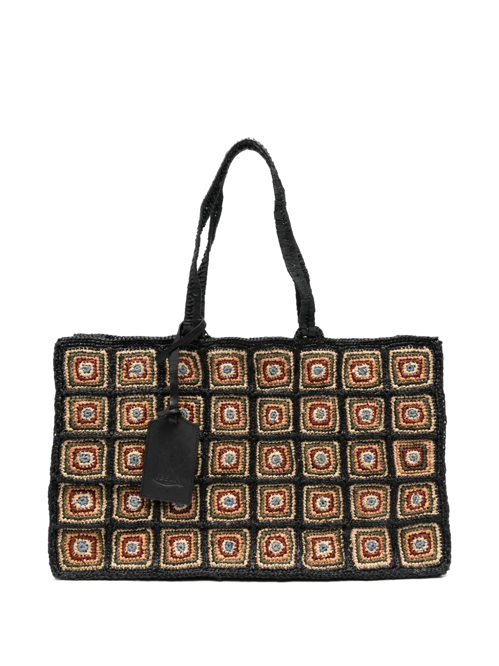 Ibeliv Squared Tote Bag In Blue