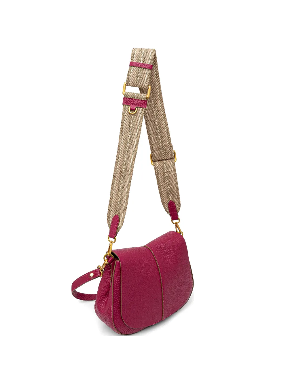 GIANNI CHIARINI detachable strap leather satchel - Rosa