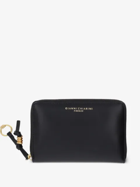 GIANNI CHIARINI Grain zip pendant wallet