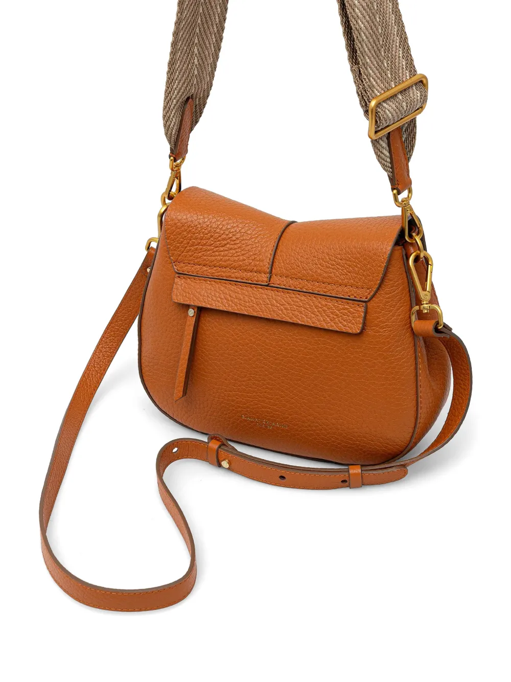 GIANNI CHIARINI Helena Ronde boeken crossbodytas met omslag Bruin
