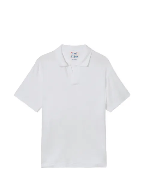 MC2 Saint Barth Jeremy polo in terry-effect cotton