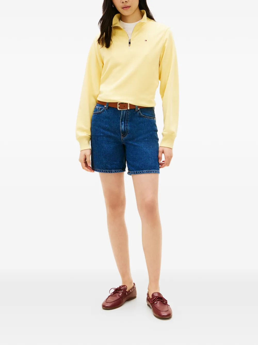  Tommy Hilfiger Raw-hem Shorts - Blue 