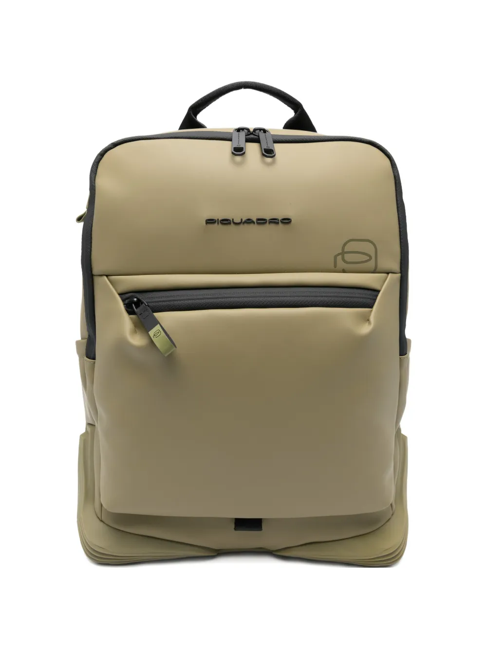 PIQUADRO Corner 2.0 zip backpack - Verde