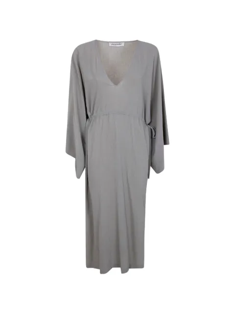 Gentry Portofino vestido tejido de canalé con cordón