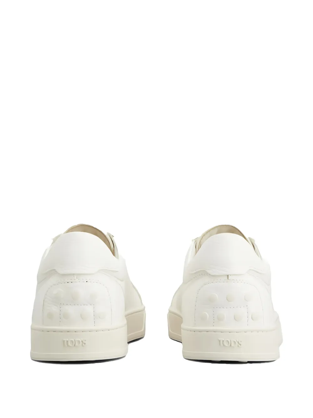 Tod's low-top leather sneakers Wit