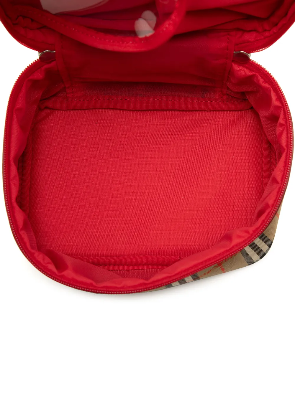 20th Century Haymarket Check Canvas Vanity Bag