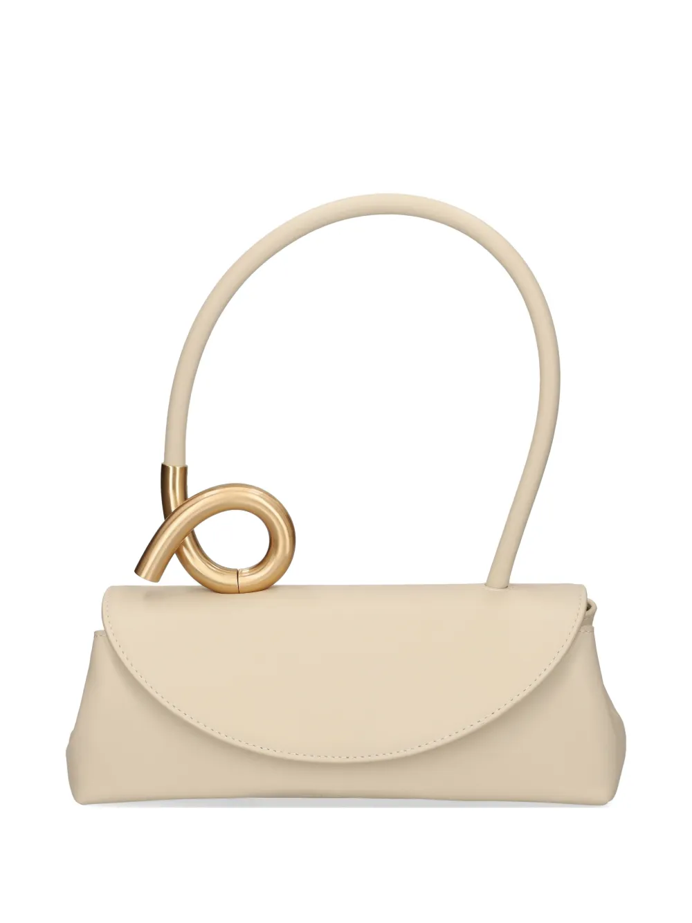 Cult Gaia Azariah sculptural-handle shoulder bag - Toni neutri