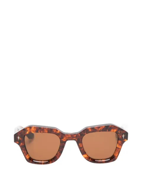 Jacques Marie Mage Eichler geometric-frame sunglasses