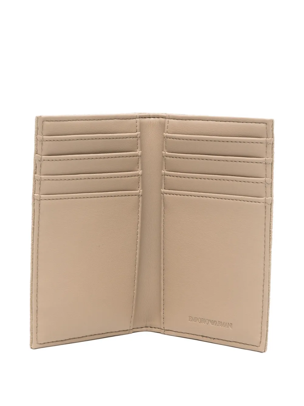 Emporio Armani Portemonnee met logoplakkaat Grijs