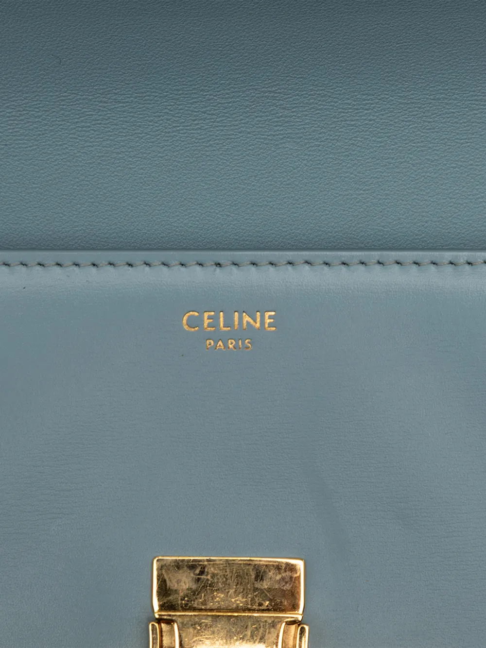 2023 Shiny Calfskin Claude Shoulder Bag