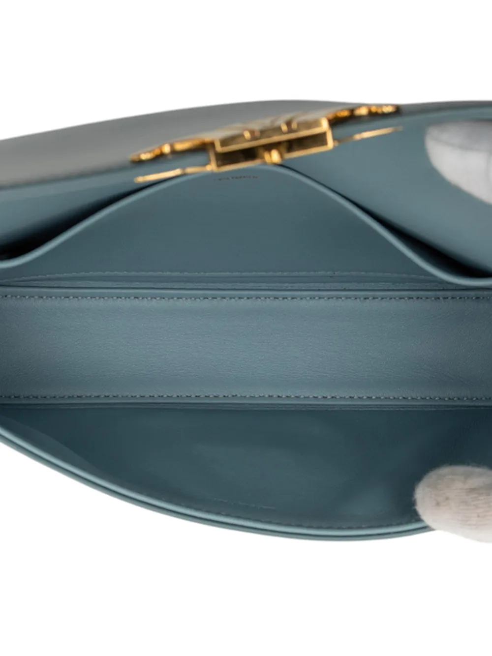 2023 Shiny Calfskin Claude Shoulder Bag