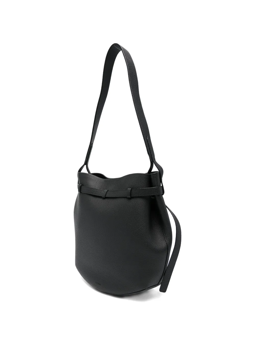  System Leather Shoulder Bag - Black 