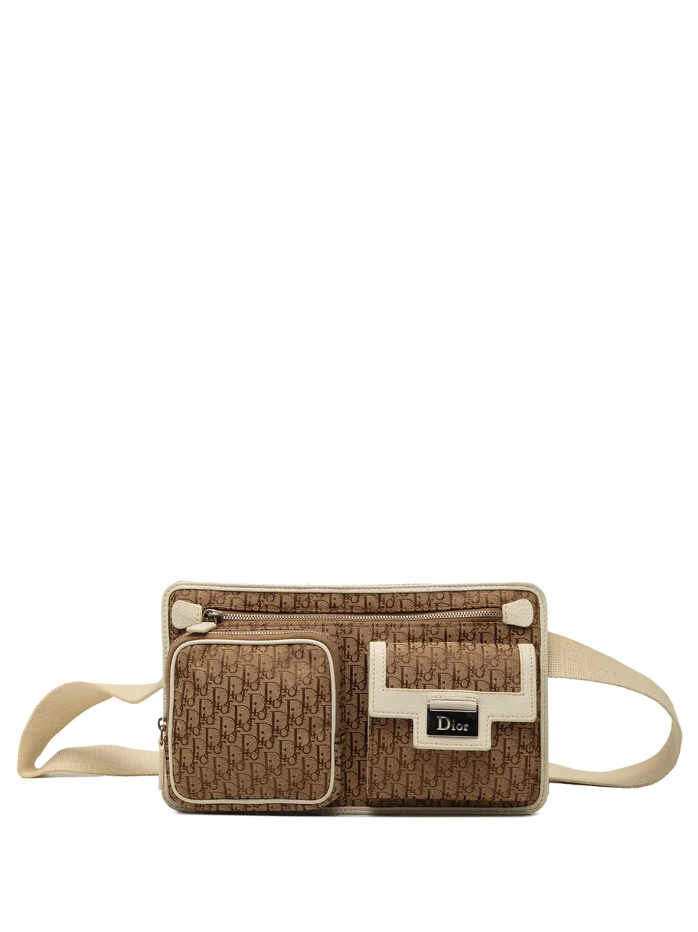 Christian Dior Pre-Owned 2007 Diorissimo Trotter Canvas Street Chic belt bag - Marrone