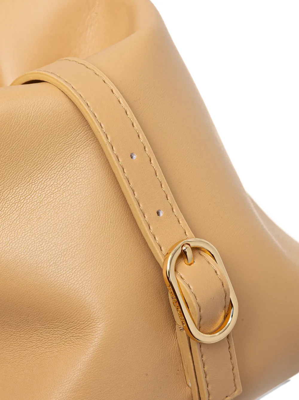 Themoirè Talia shopper met handgreep Beige