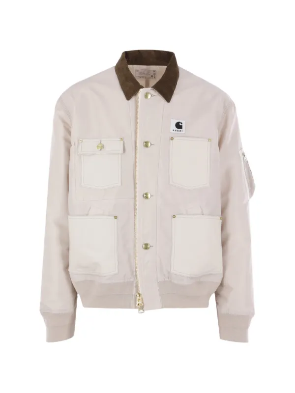 Sacai ポケット ジャケット | ニュートラル | FARFETCH JP