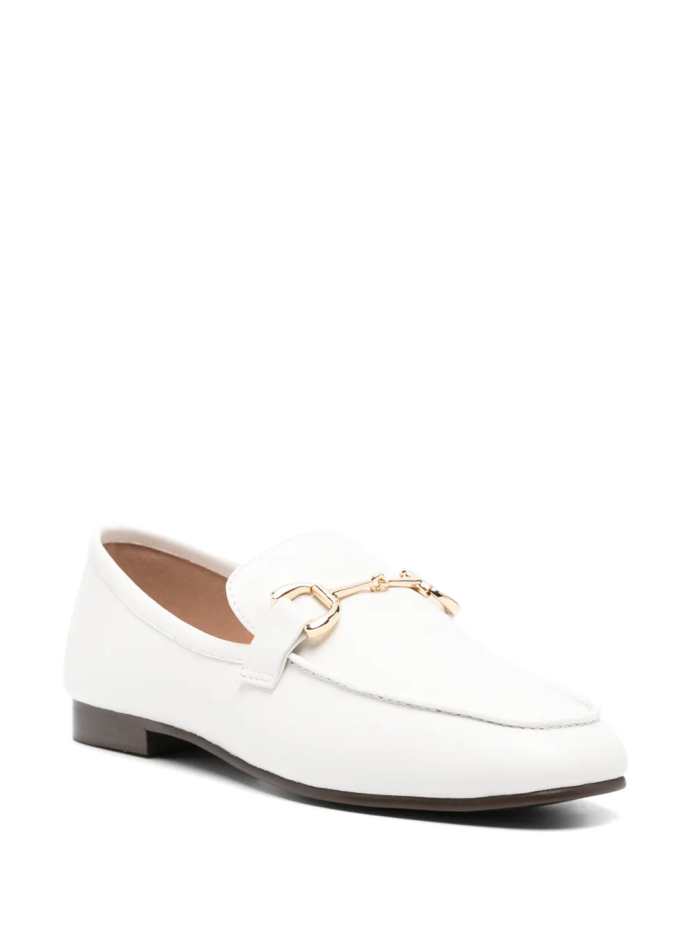 Bibi Lou Ashe bit trim loafers Wit