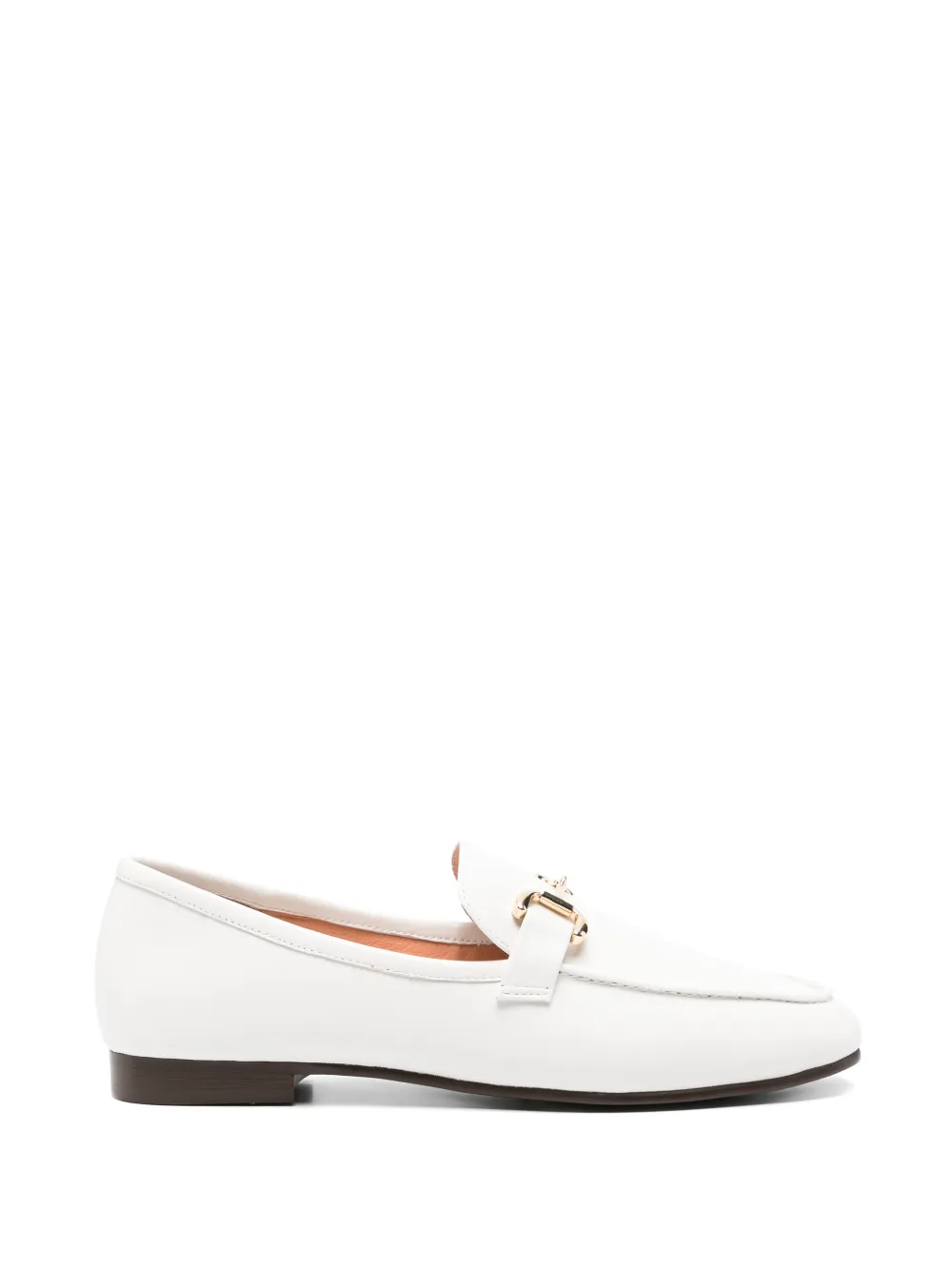 Bibi Lou Ashe bit trim loafers - Bianco