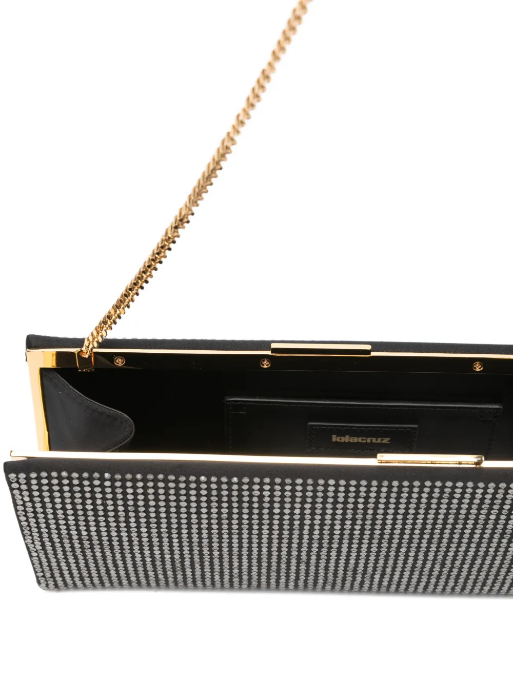 Lola Cruz Écla clutch Zwart