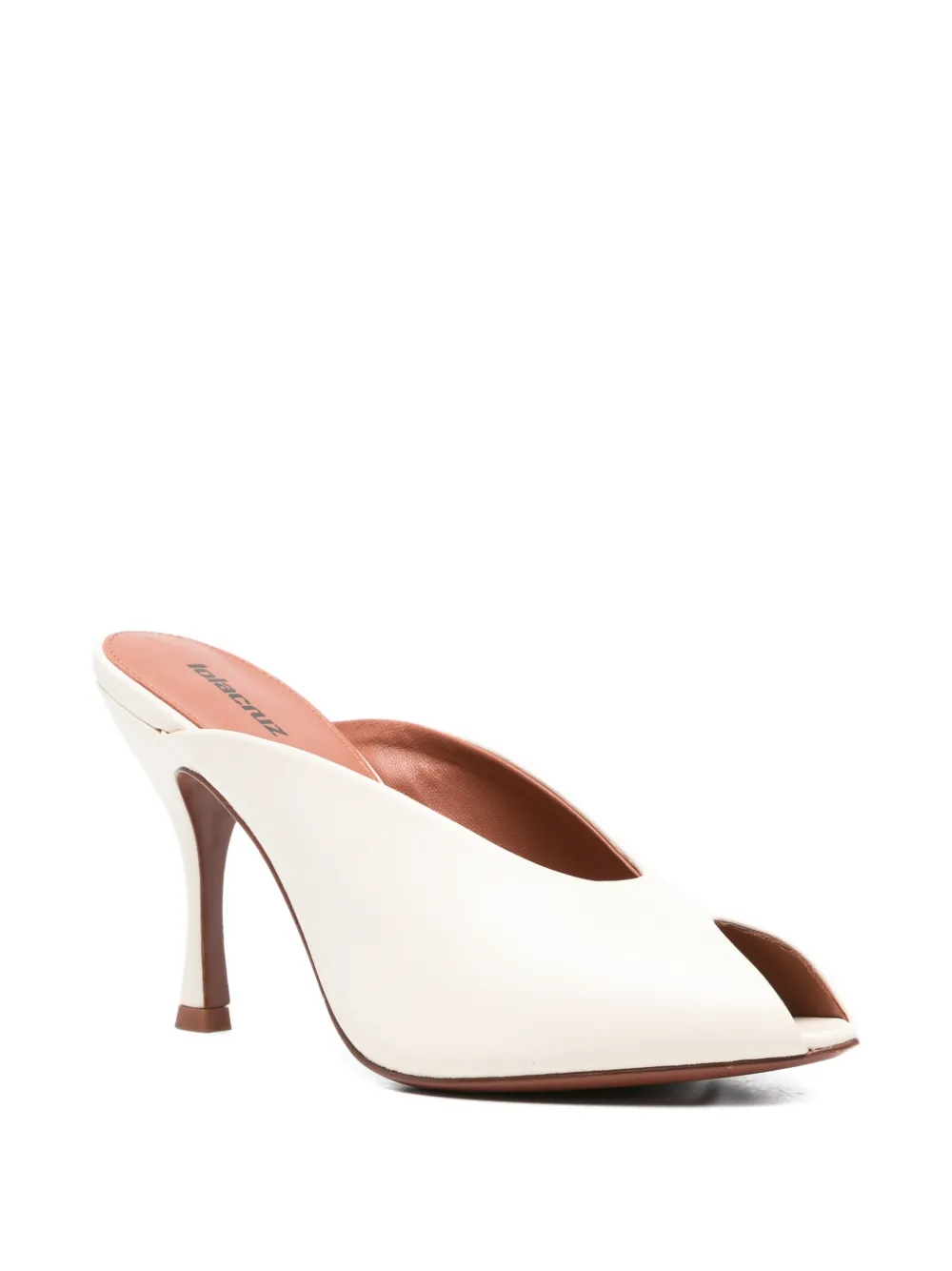 Lola Cruz Muiltjes met open neus Wit