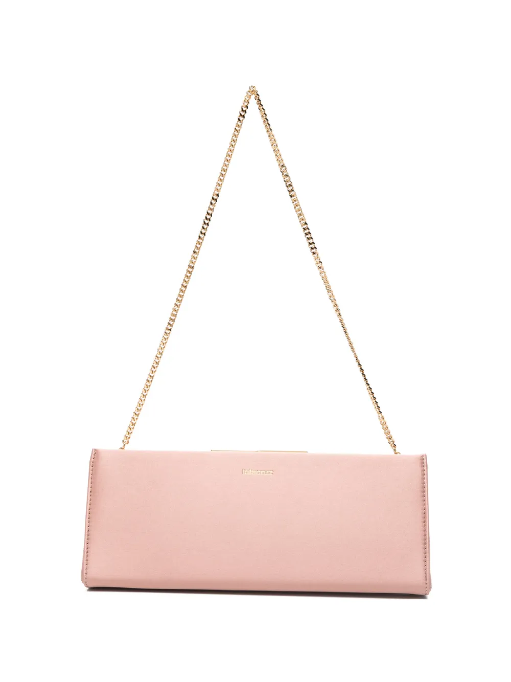 Lola Cruz Écla chain-strap clutch bag - Rosa