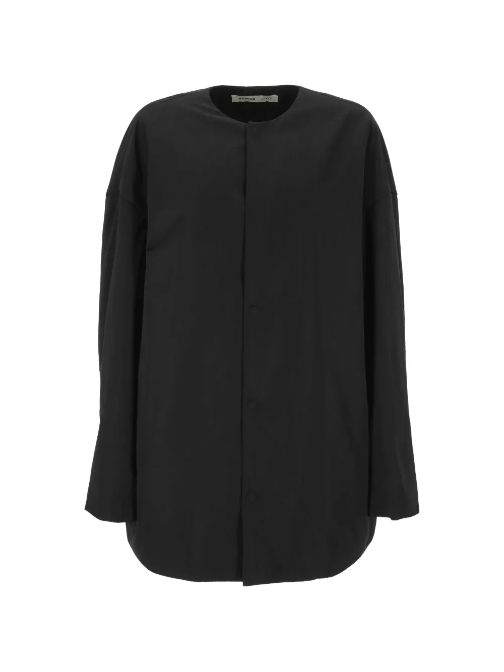 Carven buttoned coat - Nero