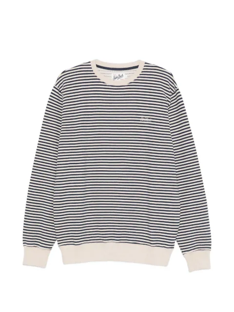 MC2 Saint Barth sweat rayé et brodé