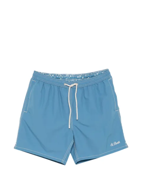 MC2 Saint Barth drawstring contrast-stitch swim shorts