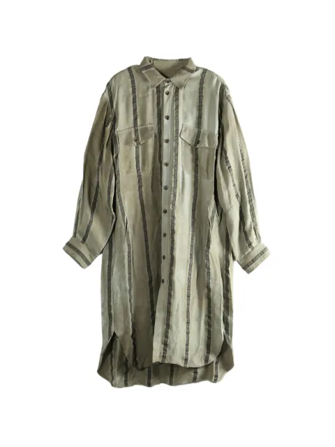 Uma Wang Trek randig skjorta