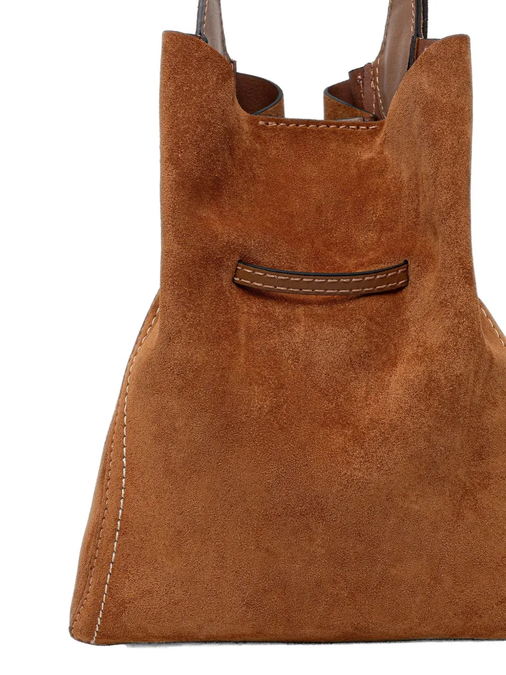  Gianni Chiarini Sienna Drawstring Top Bucket Bag - Brown 