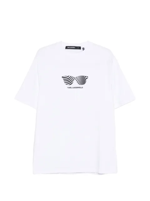 Karl Lagerfeld sunglasses-print T-shirt