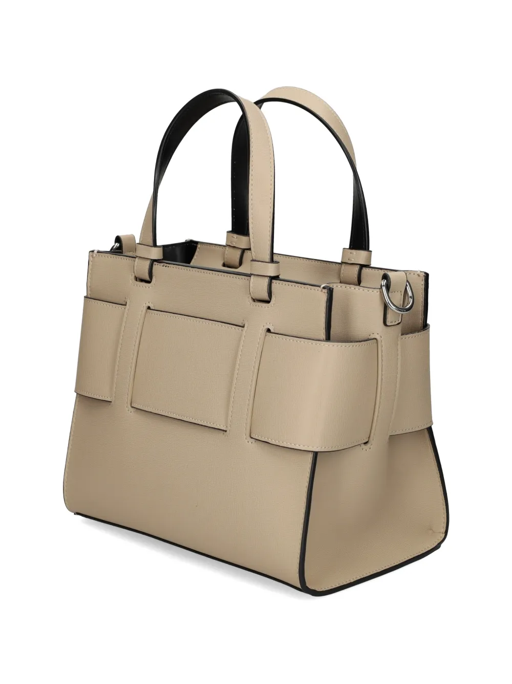 Armani Exchange Heuptas met logoplakkaat Beige