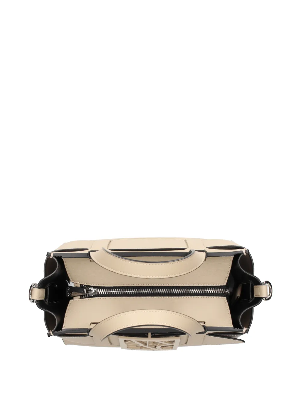 Armani Exchange Heuptas met logoplakkaat Beige