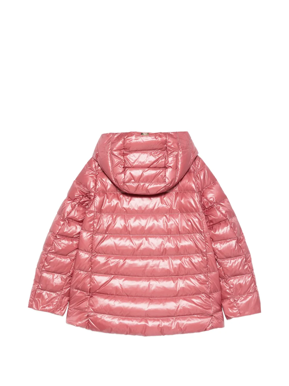 Herno Kids Gewatteerd jack met capuchon Roze
