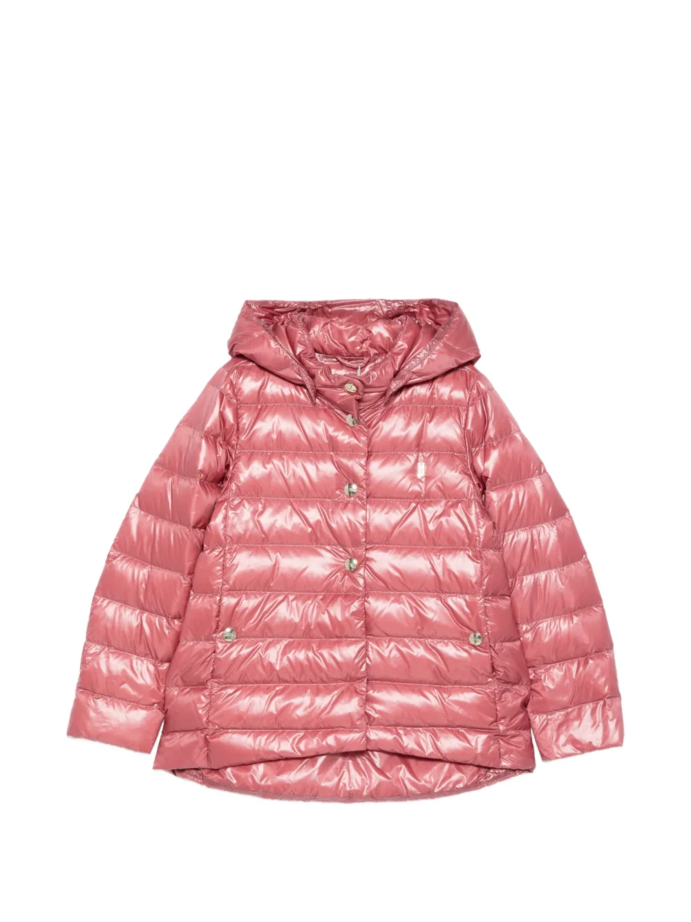 Herno Kids padded hooded jacket - Rosa