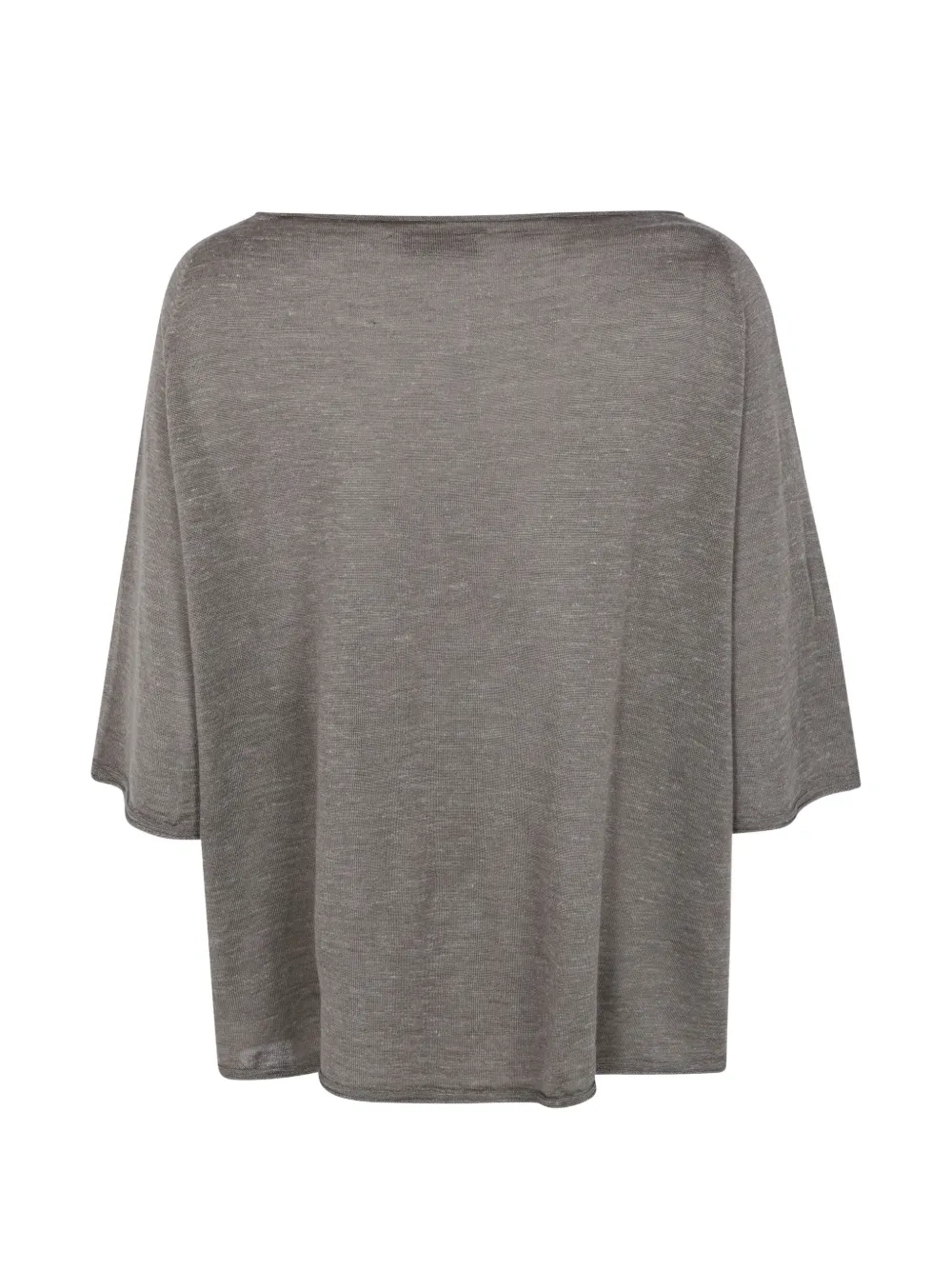 Boat-Neck Knitted Top