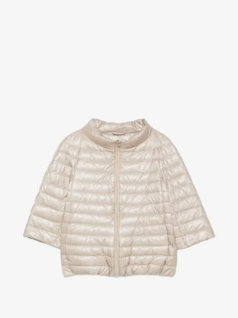 Herno Kids quilted bomber jacket