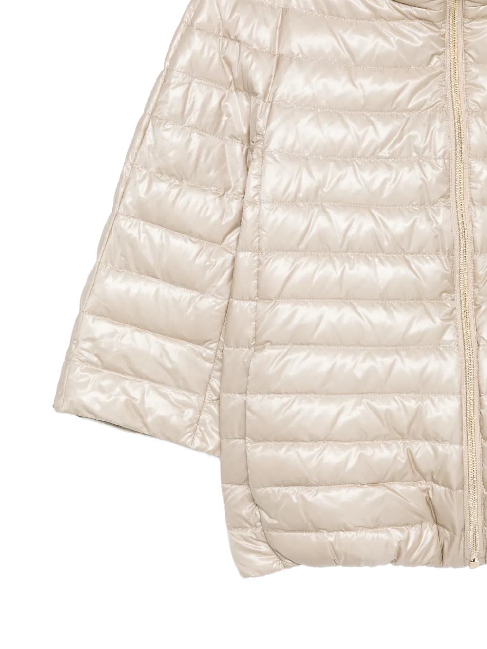 Herno Kids Gewatteerd bomberjack Beige