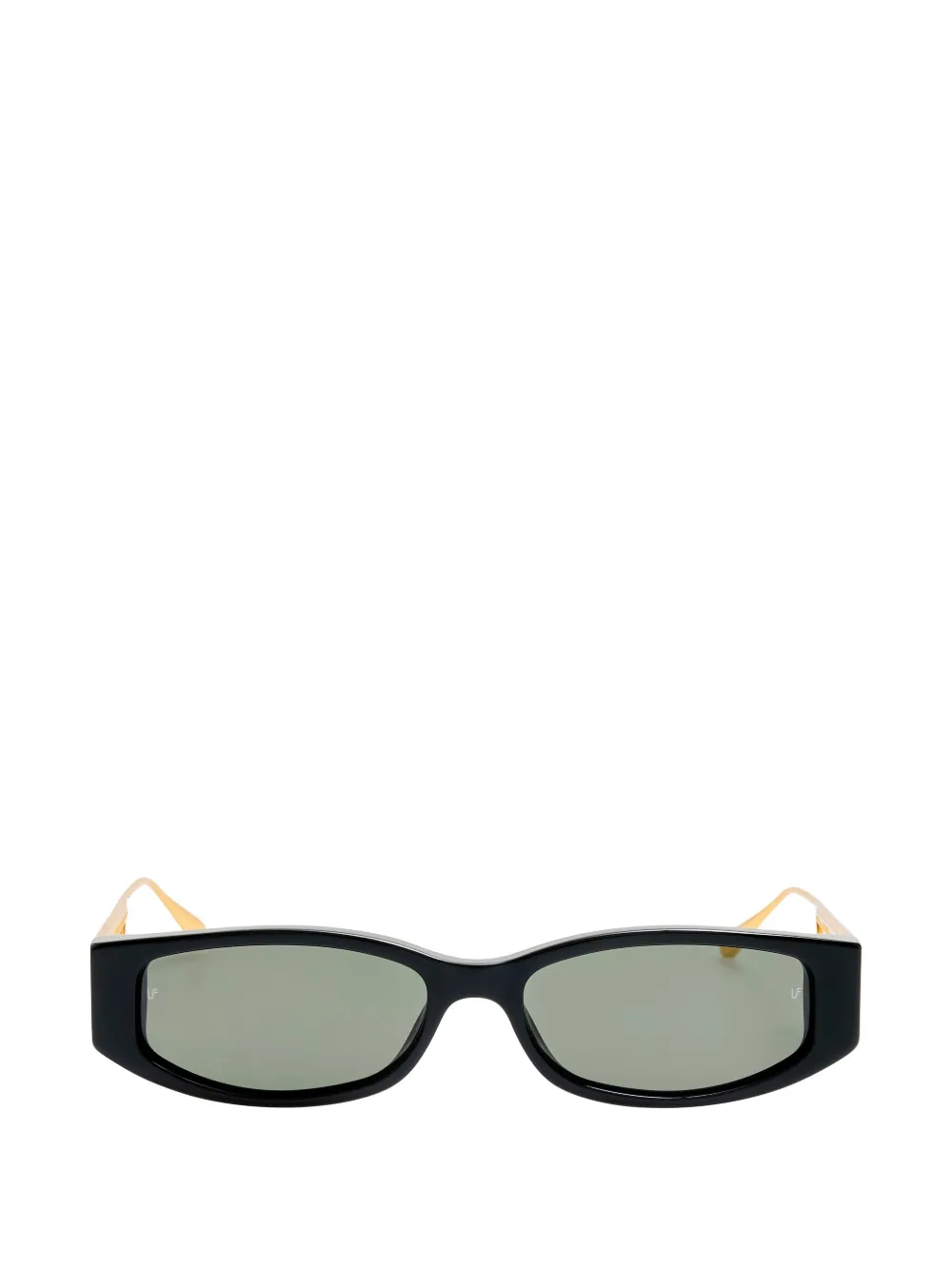 Linda Farrow Susie geometric-frame sunglasses - Nero