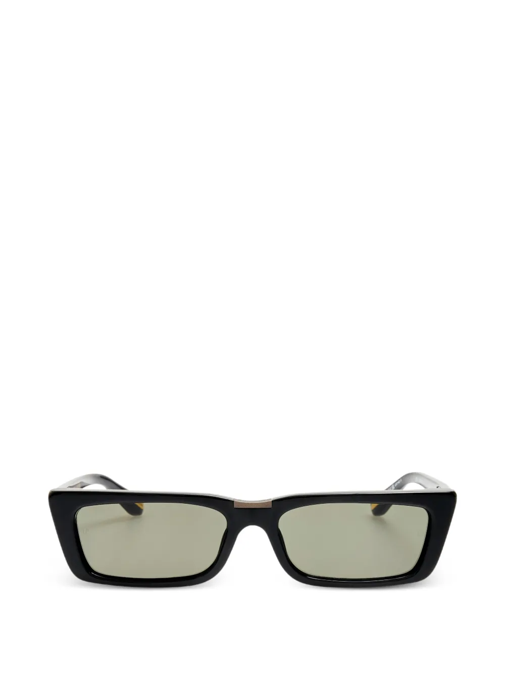 Linda Farrow Lucia rectangle-frame sunglasses - Nero