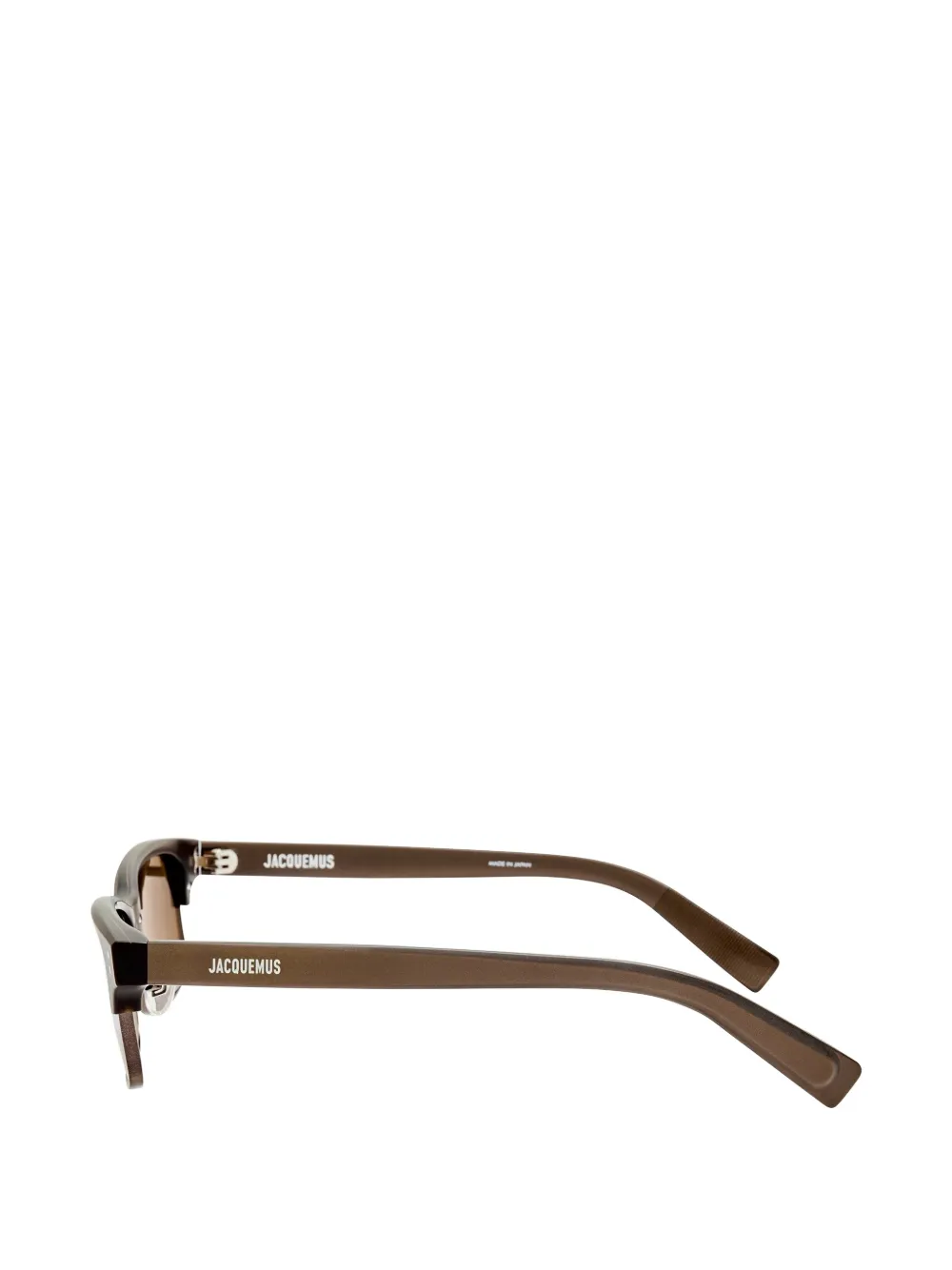  Jacquemus Rectangle Sunglasses - Brown 