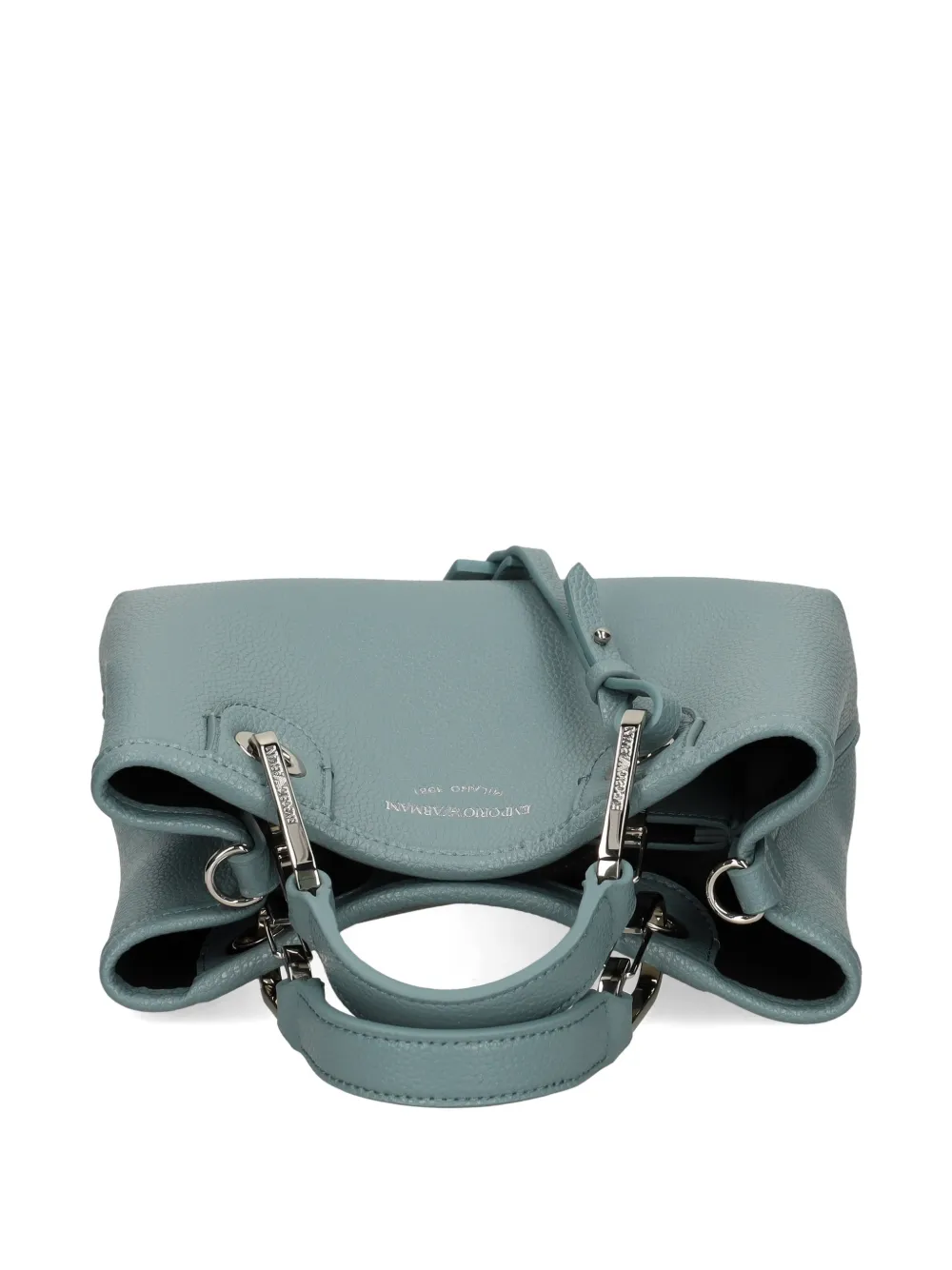 Emporio Armani MyEA mini-shopper met handgreep Blauw