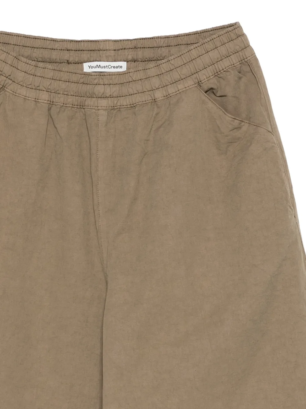  Ymc Elasticated Trousers - Brown 