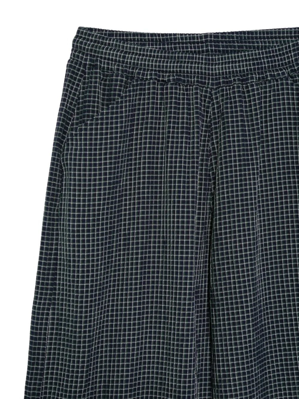  Ymc Pantalones A Cuadros - Azul 