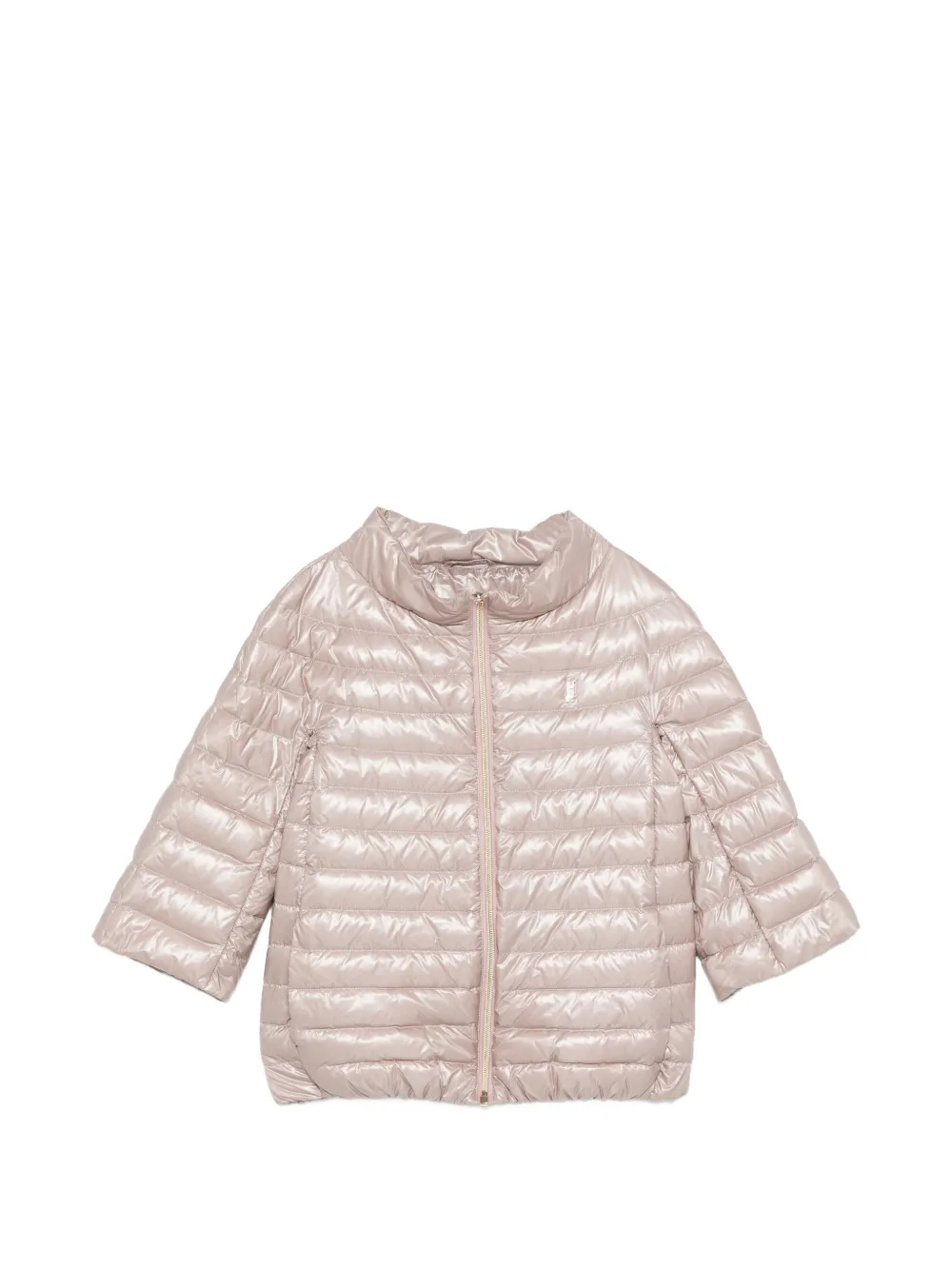 Herno Kids zip-up padded jacket - Rosa