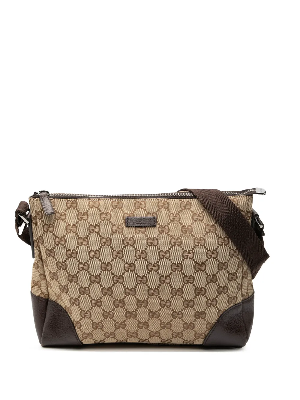 Gucci Pre-Owned 2000-2015 GG Canvas crossbody bag - Marrone