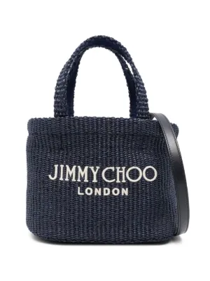Jimmy Choo イーストウエスト ハンドバッグ | ブルー | FARFETCH JP