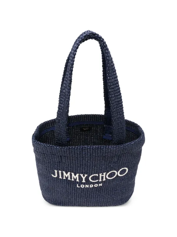 Jimmy Choo イーストウエスト ハンドバッグ | ブルー | FARFETCH JP